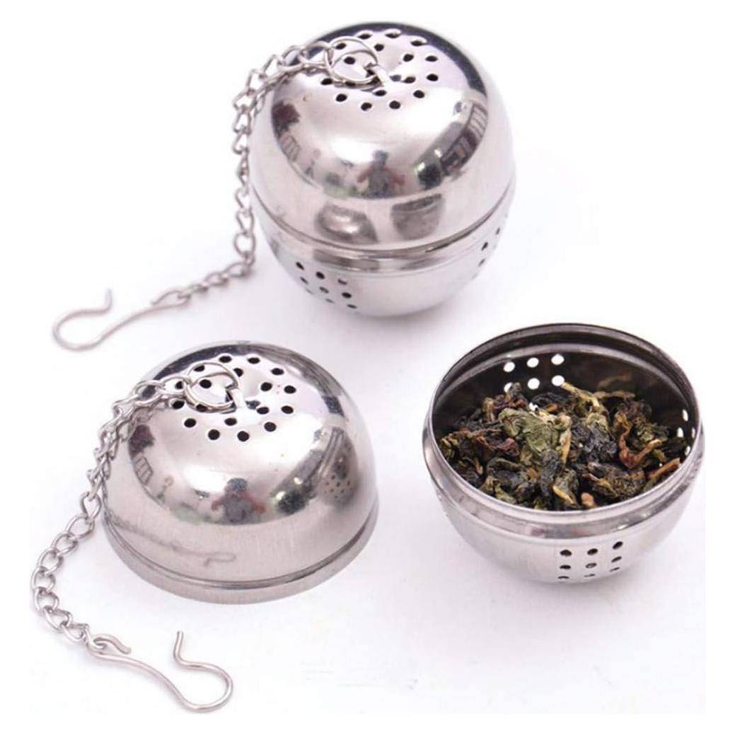 Infusor de Té Acero Inoxidable SHUO 2 Piezas 32g