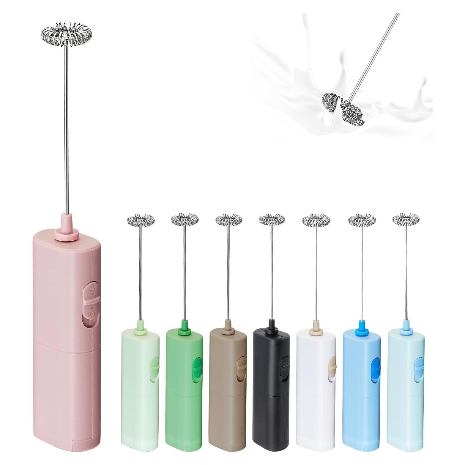 Espumador de Leche Eléctrico ELMWAY KJBQ-12 Rosa para Café