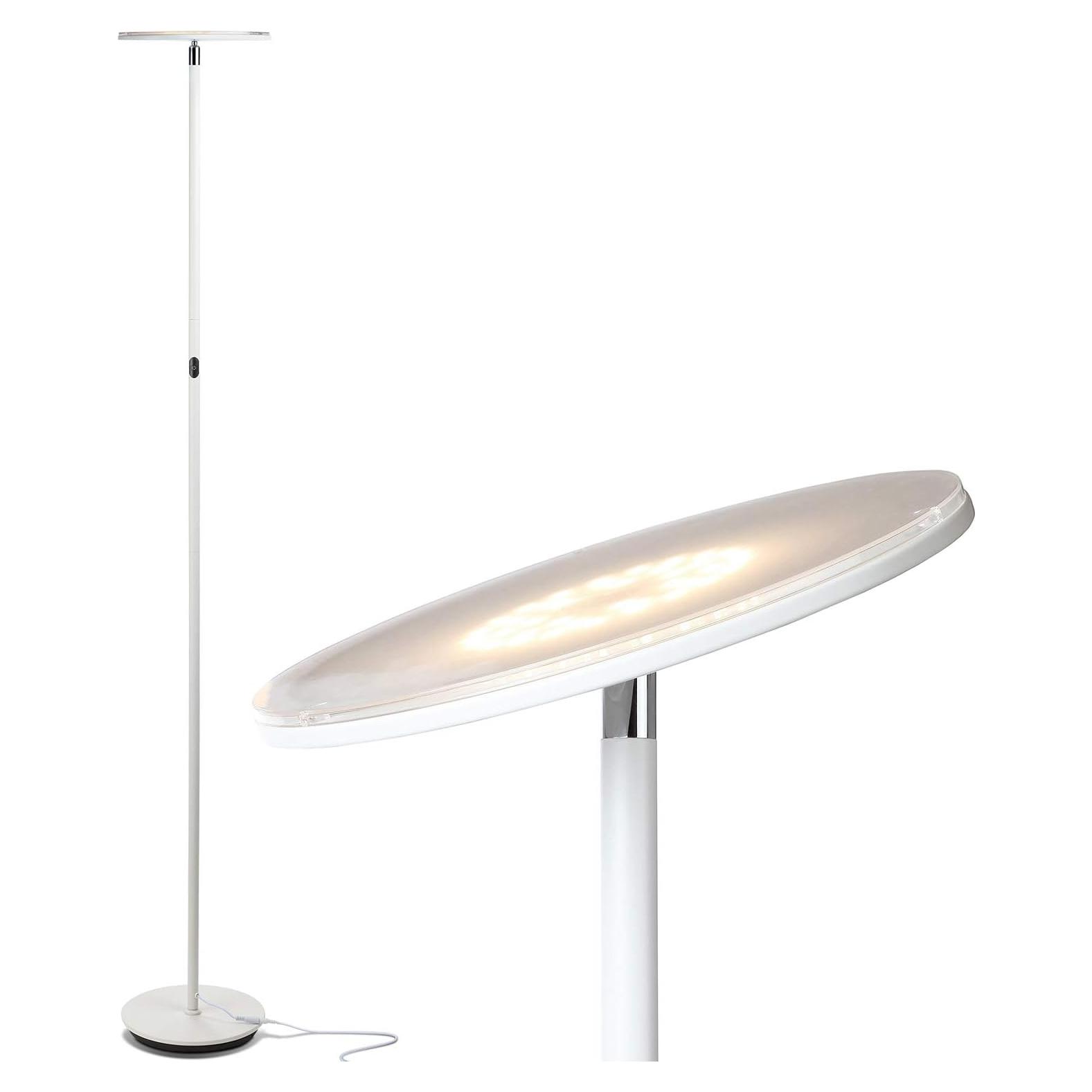 Lámpara de Pie Brightech Sky LED Regulable Blanca 3000K