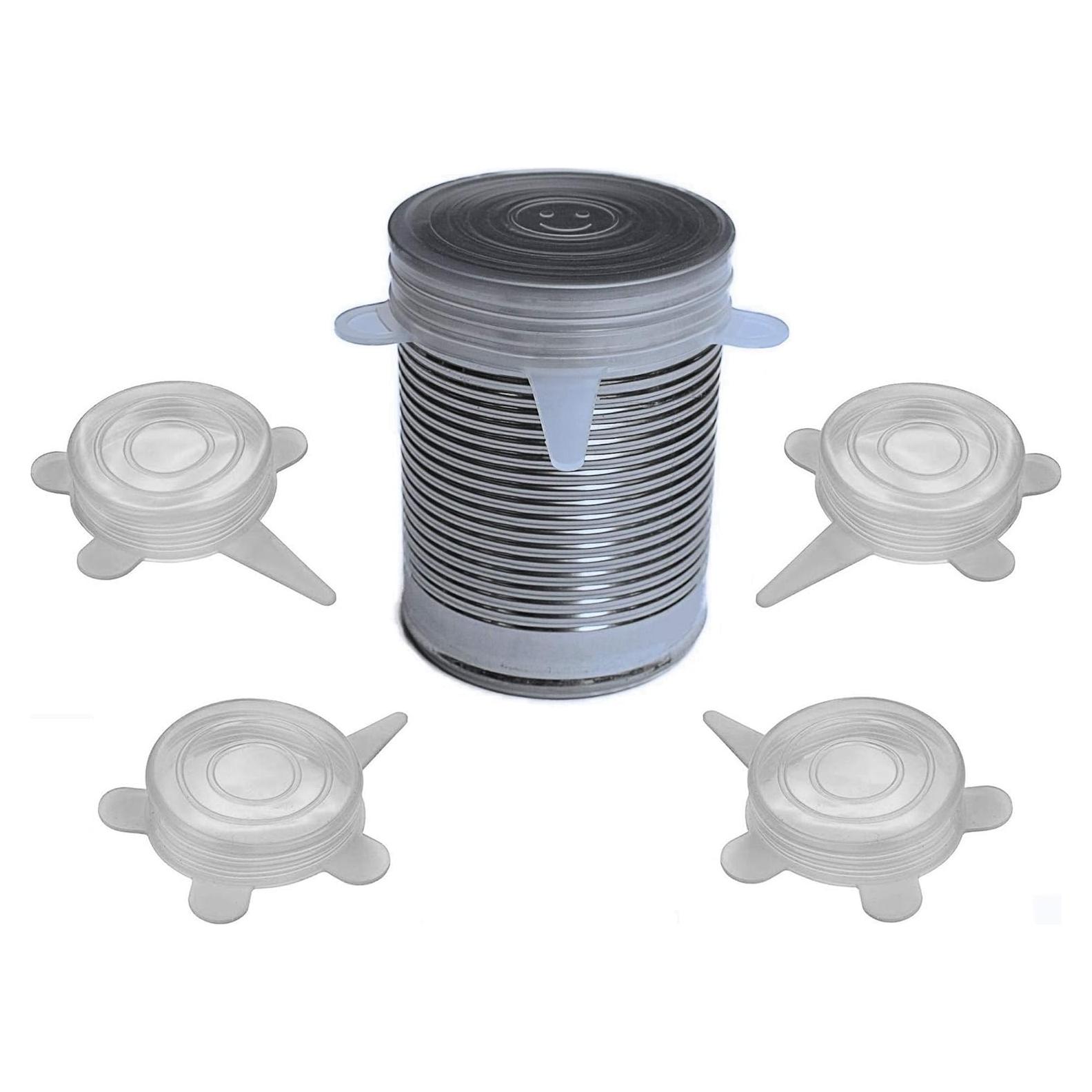 Tapas de Silicona Estirables Spoiled Pet - 4 Piezas para Latas