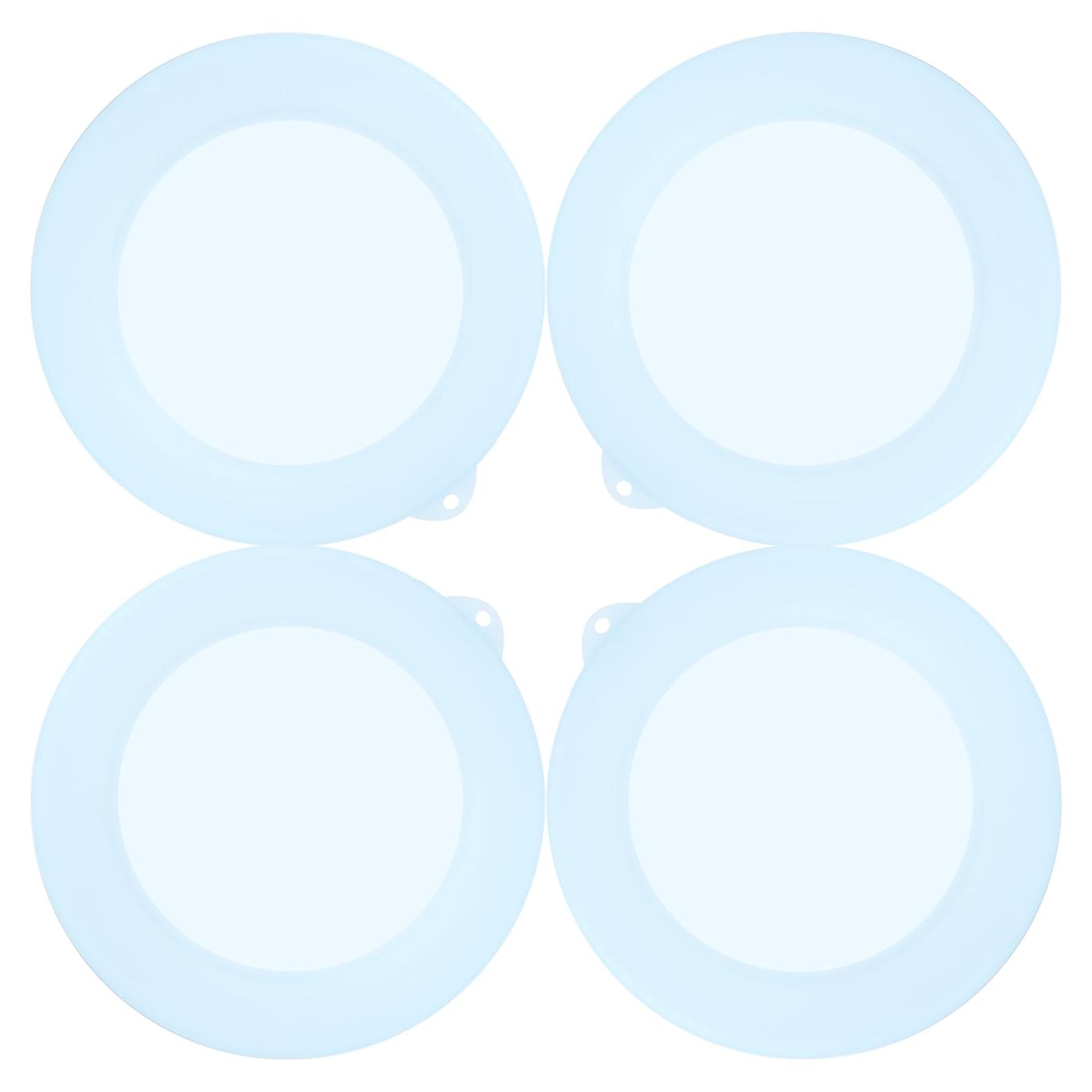 Paquete de 4 tapas de silicona Purekra para tazones 18 oz