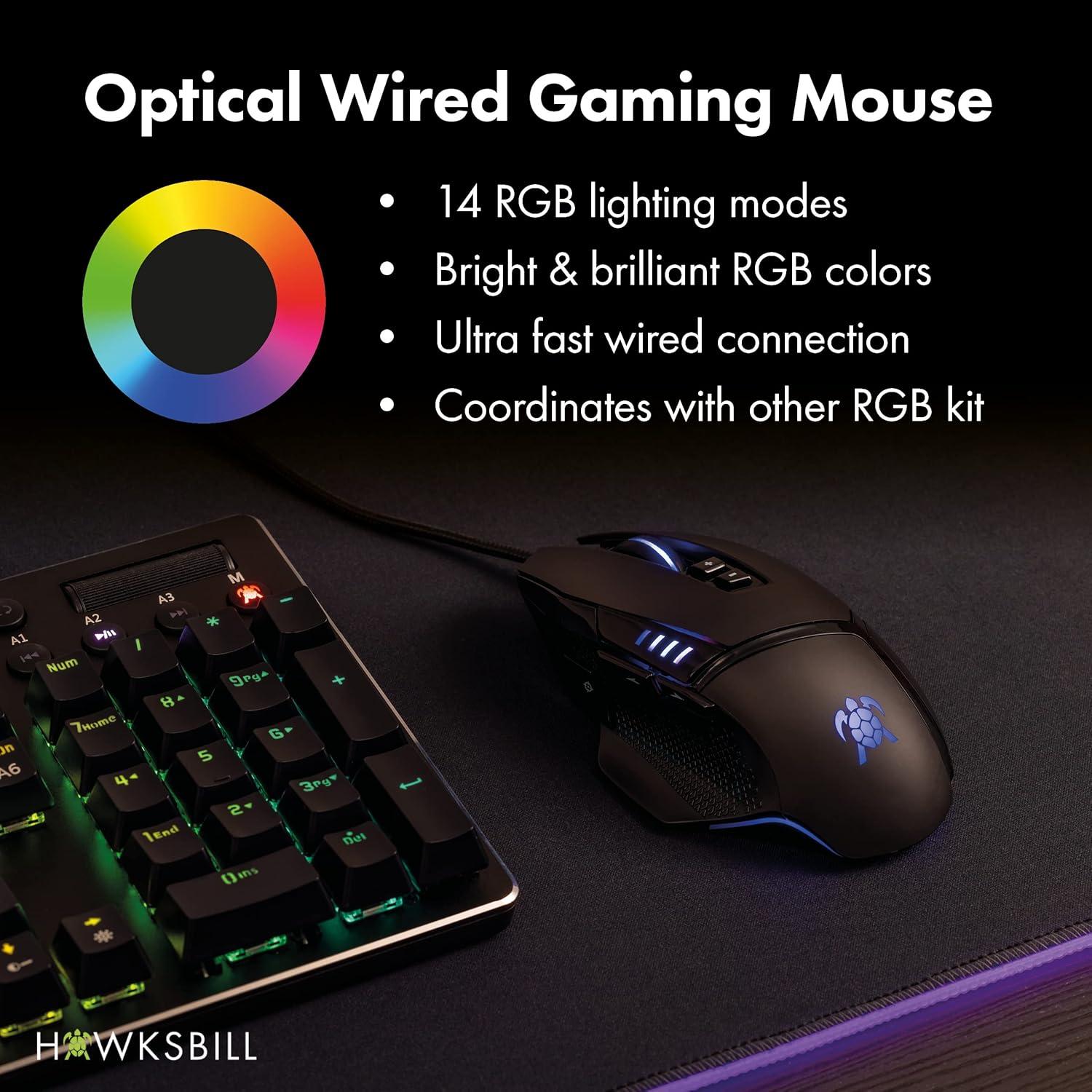 Ratón Gaming con Cable Super Slider V1 RGB DPI 19000