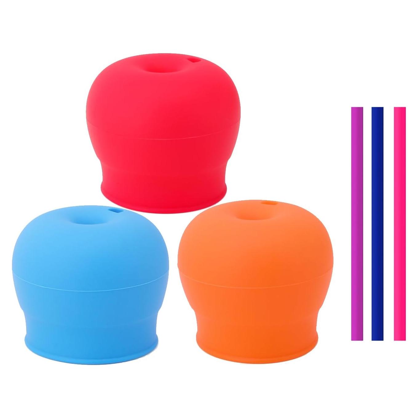 Paquete de 3 Tapas de Silicona VEAGINS para Tazas 5.1cm