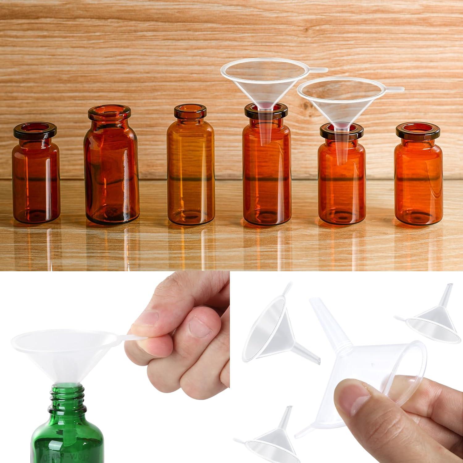 Paquete de 200 embudos de plástico CYEAH 5.49 cm para botellas