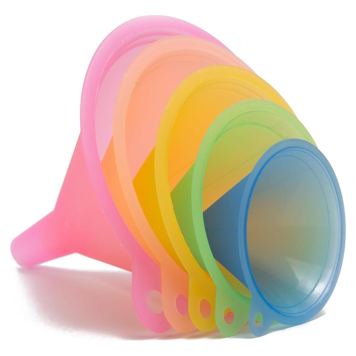 Set de 5 Embudos de Plástico Extend Lab - Grado Alimenticio