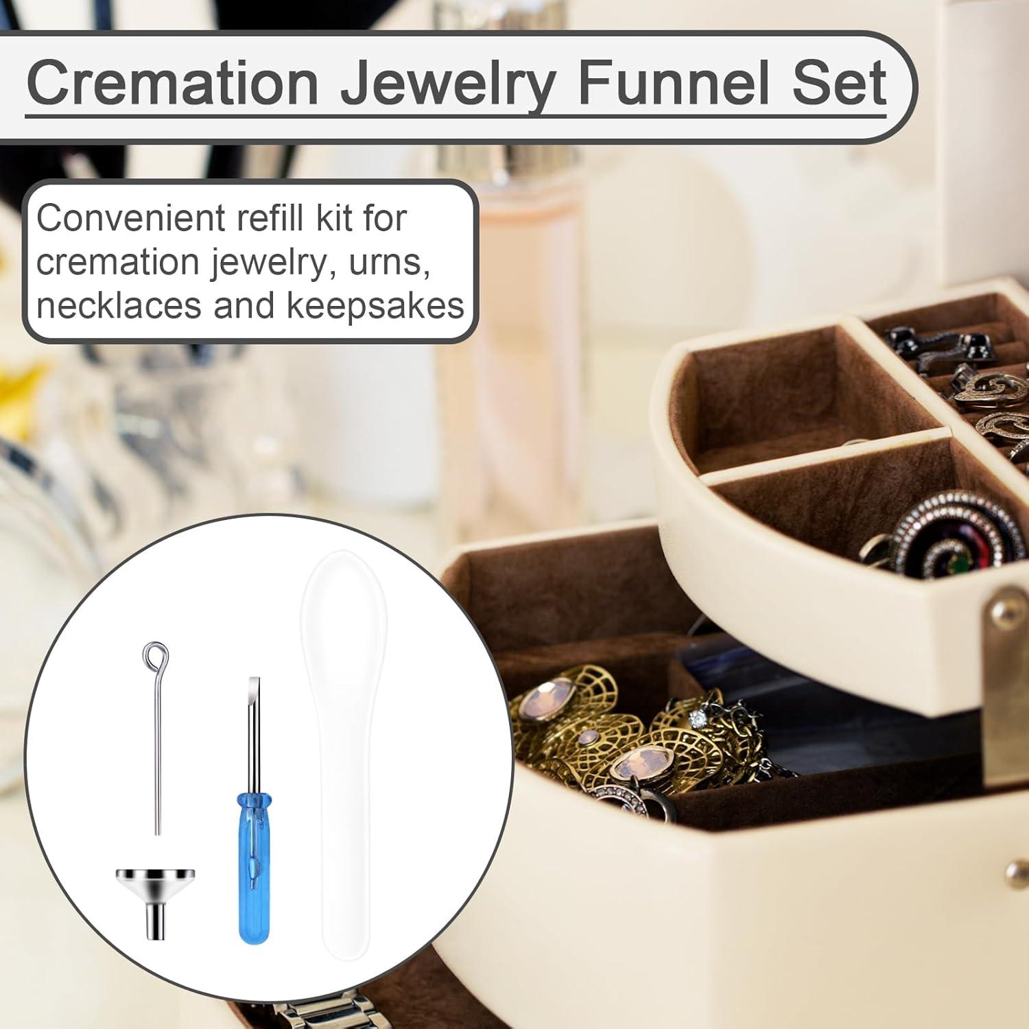 Kit de Embudo de Cremación BOXOB con Cuchara y Accesorios