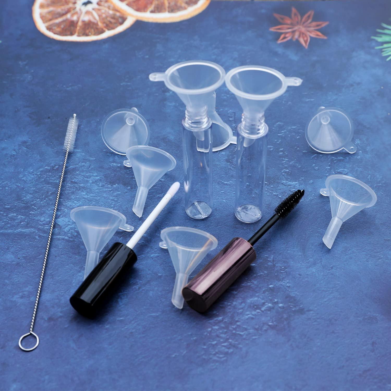 30 Embudos de Plástico Mini Agidea para Llenar Botellas