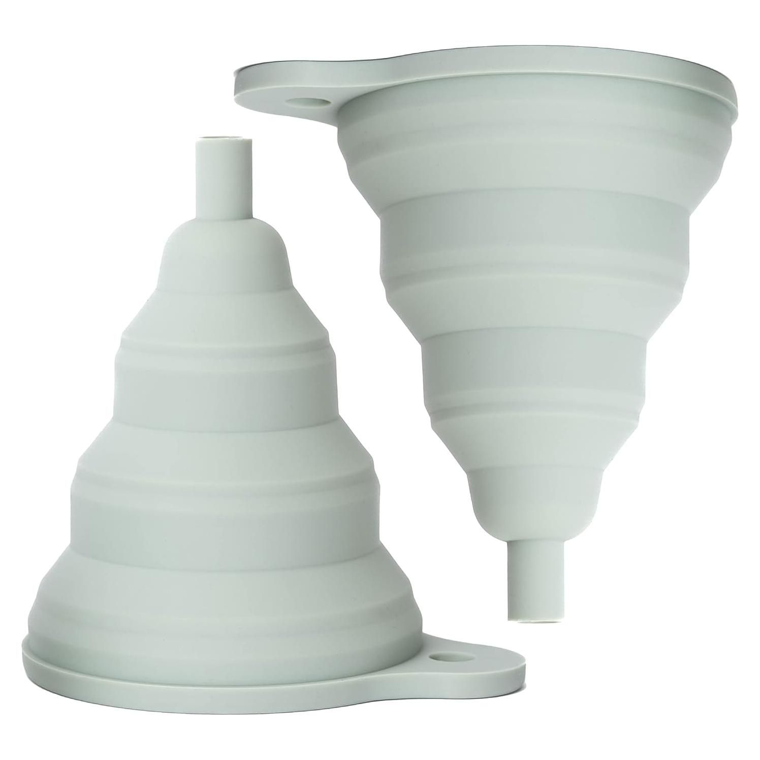 Embudo de Silicona Plegable Serro para Aceite y Líquidos 12.5cm