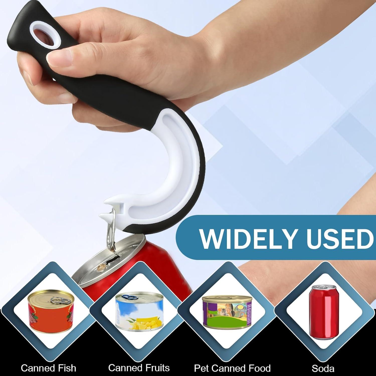 Abre Latas de Anilla FOWSRHRG con Tapa de Silicona y Cuchara