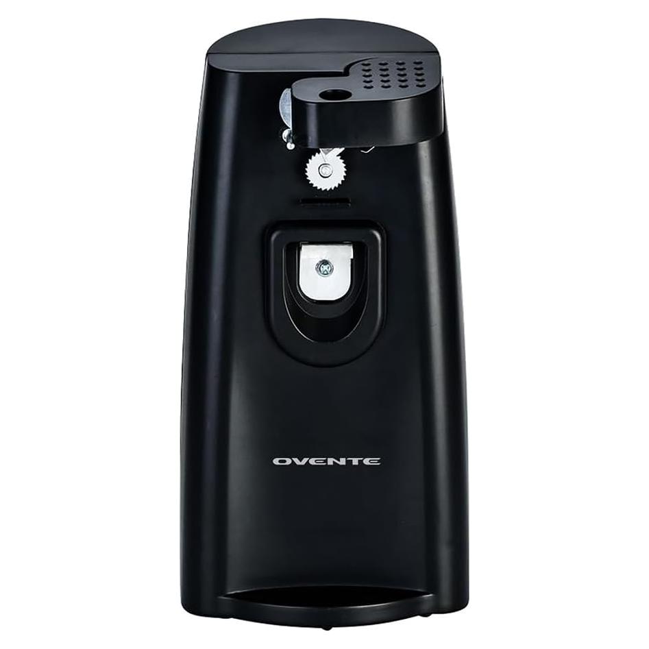 Abrelatas Eléctrico OVENTE CAN33B 70W Multifuncional Negro
