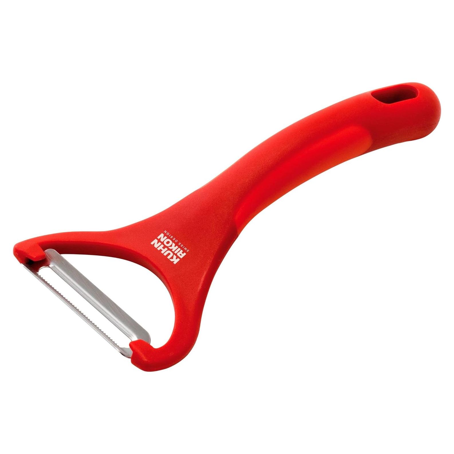 Pelador Piranha Y Kuhn Rikon 15.88 cm Rojo Acero Inoxidable