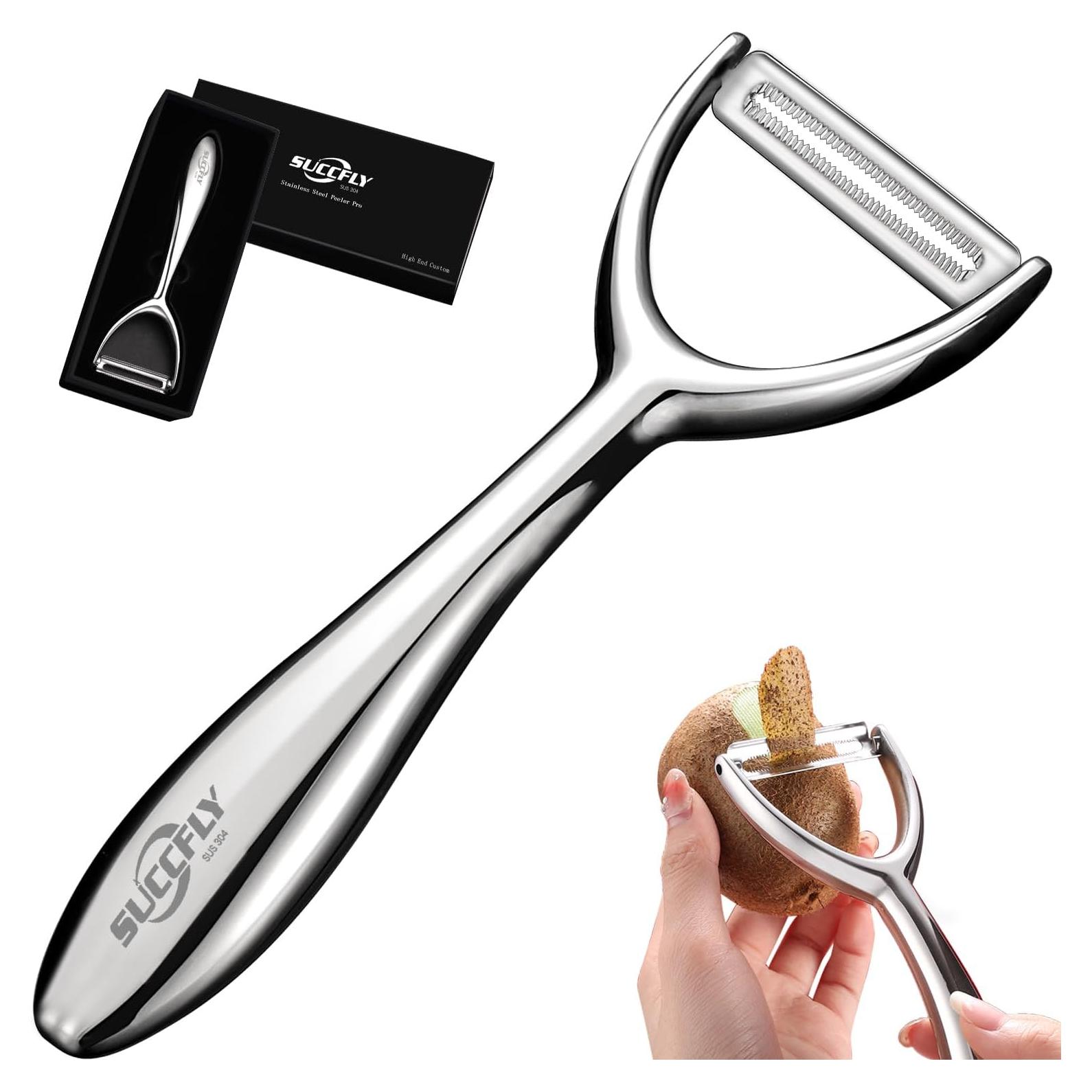 Pelador de Verduras SUCCFLY en Y Acero Inoxidable 18cm