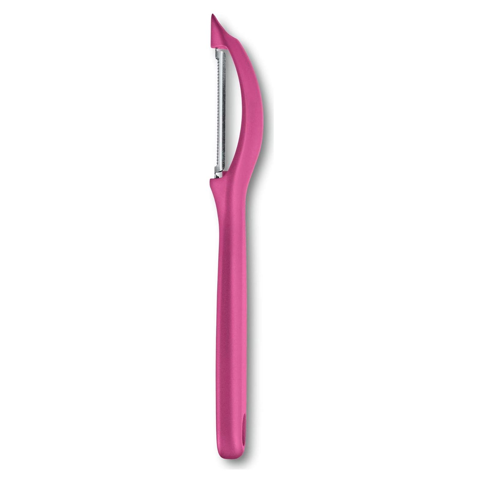 Pelador Serrado Victorinox Rosa Antideslizante 17.5 cm