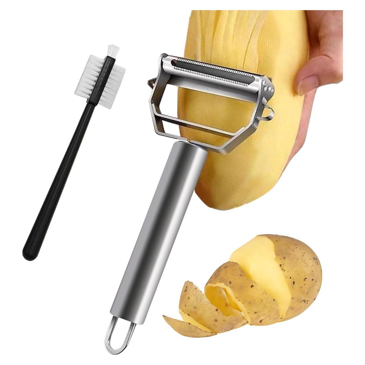 Pelador de Juliana Genérico Acero Inoxidable Antideslizante 99g