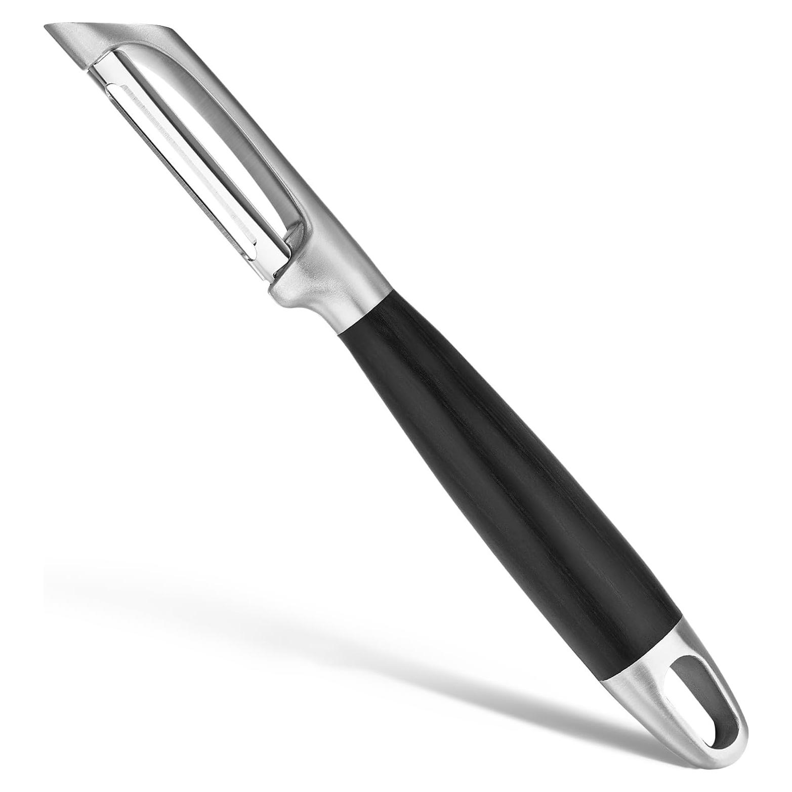 Pelador de Cocina KULUNER Acero Inoxidable 304 Mango de Madera