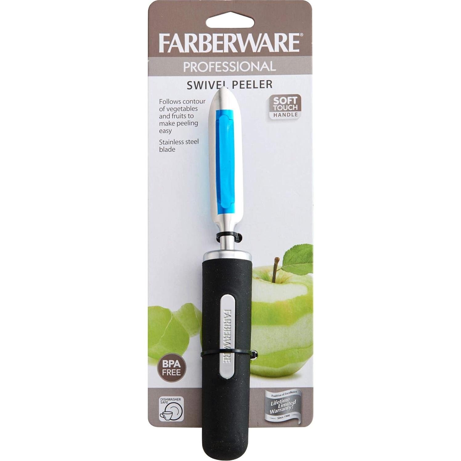 Pelador Giratorio Profesional Farberware 20.32 cm Acero Inoxidable