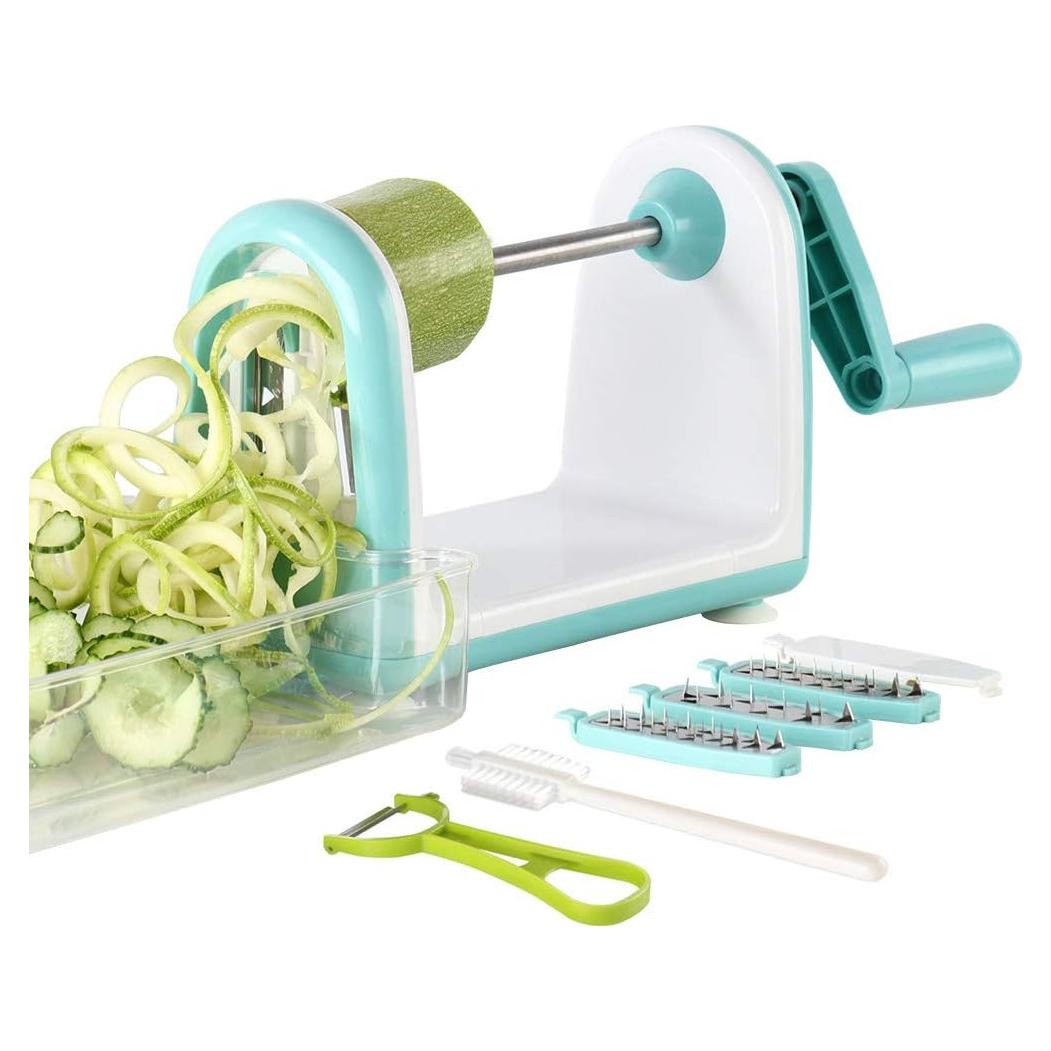 Cortador de Fideos de Verdura Ourokhome - 5 Cuchillas Manual