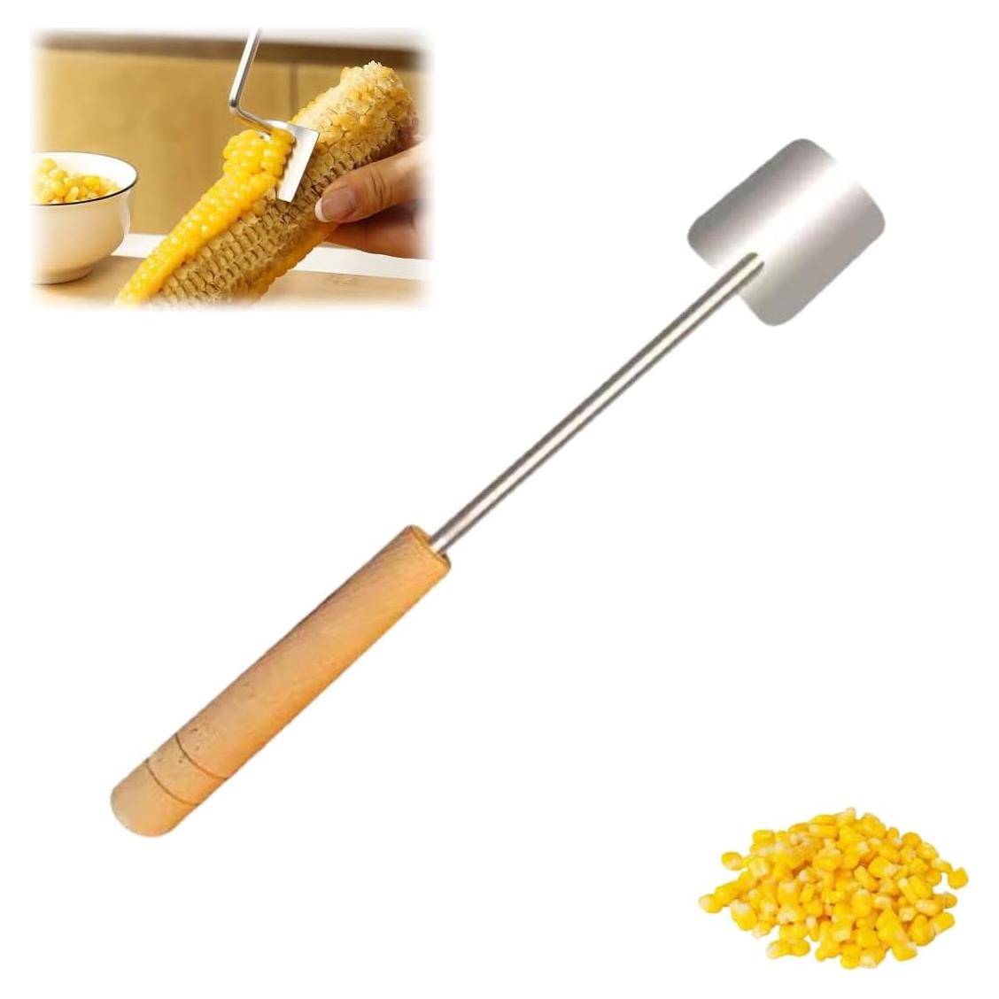 Pelador de Maíz QITELL Acero Inoxidable 26.5cm 1PC