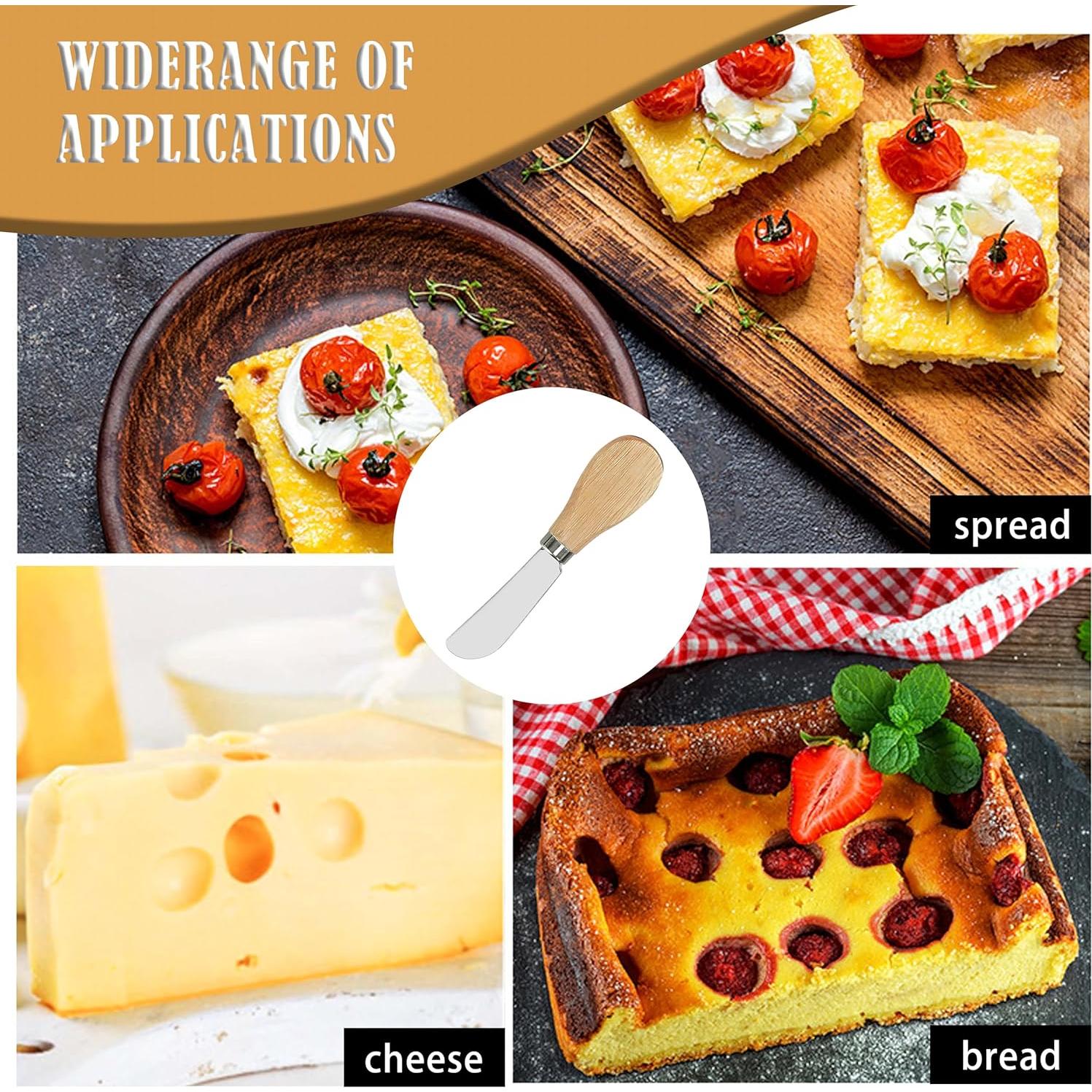 Juego de 25 Espátulas para Queso Diffenlon - Acero Inoxidable