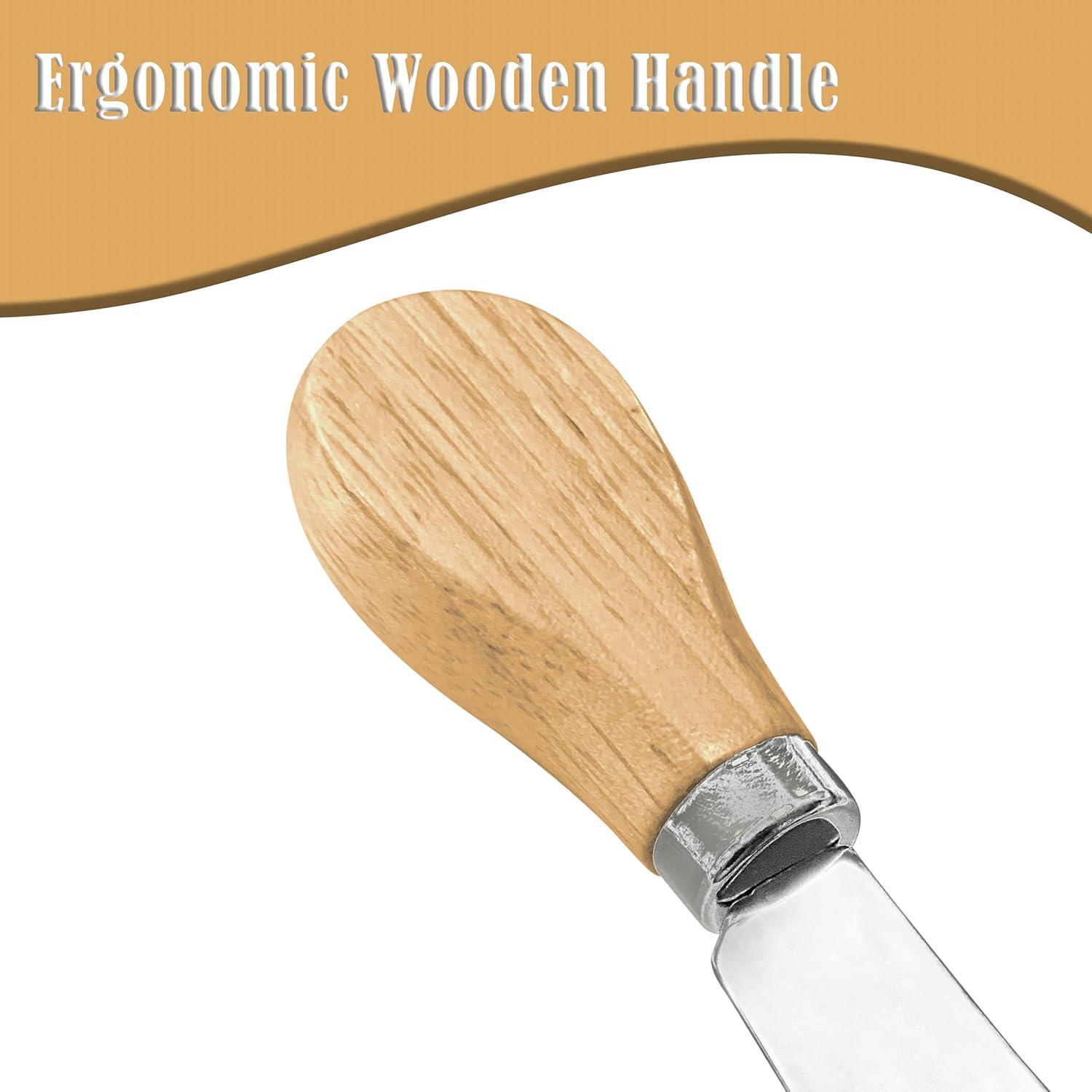 Juego de 25 Espátulas para Queso Diffenlon - Acero Inoxidable