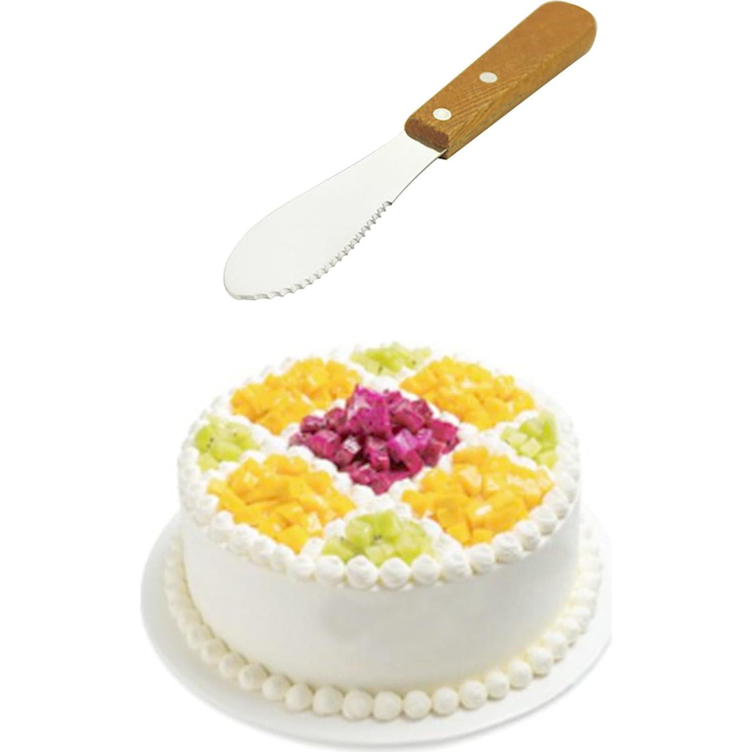 Espátulas para Queso YIKANGHENG 20 cm Acero Inoxidable 2 Pcs