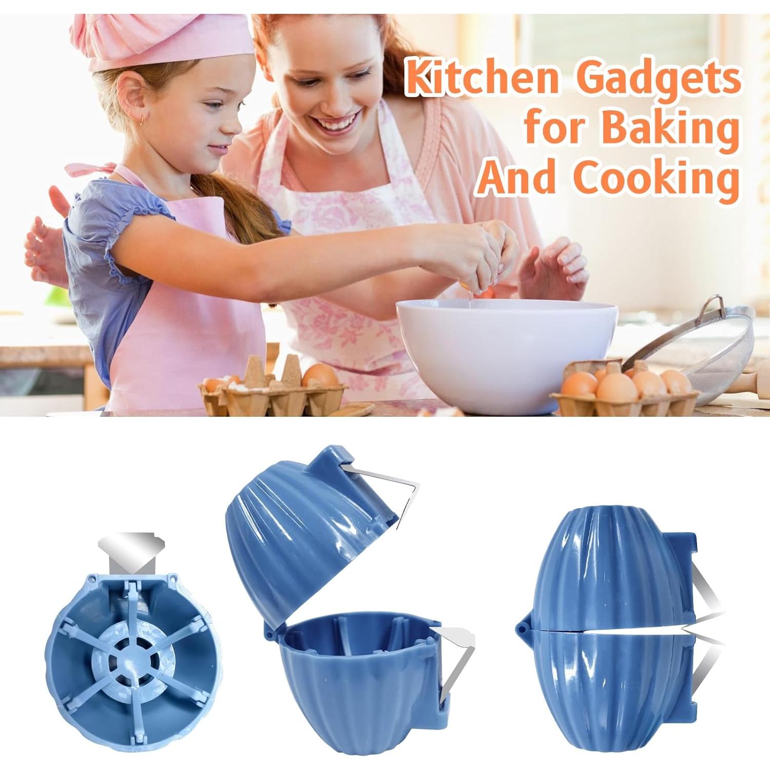 Abridor de Cáscaras de Huevos TLM Azul - 2 Piezas