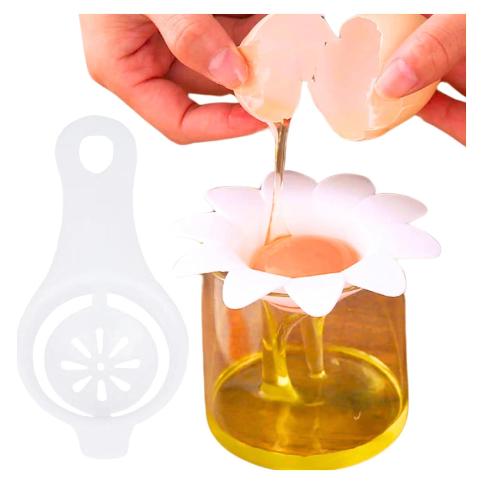 Separador de Huevo Margarita Genérico - Plástico Blanco