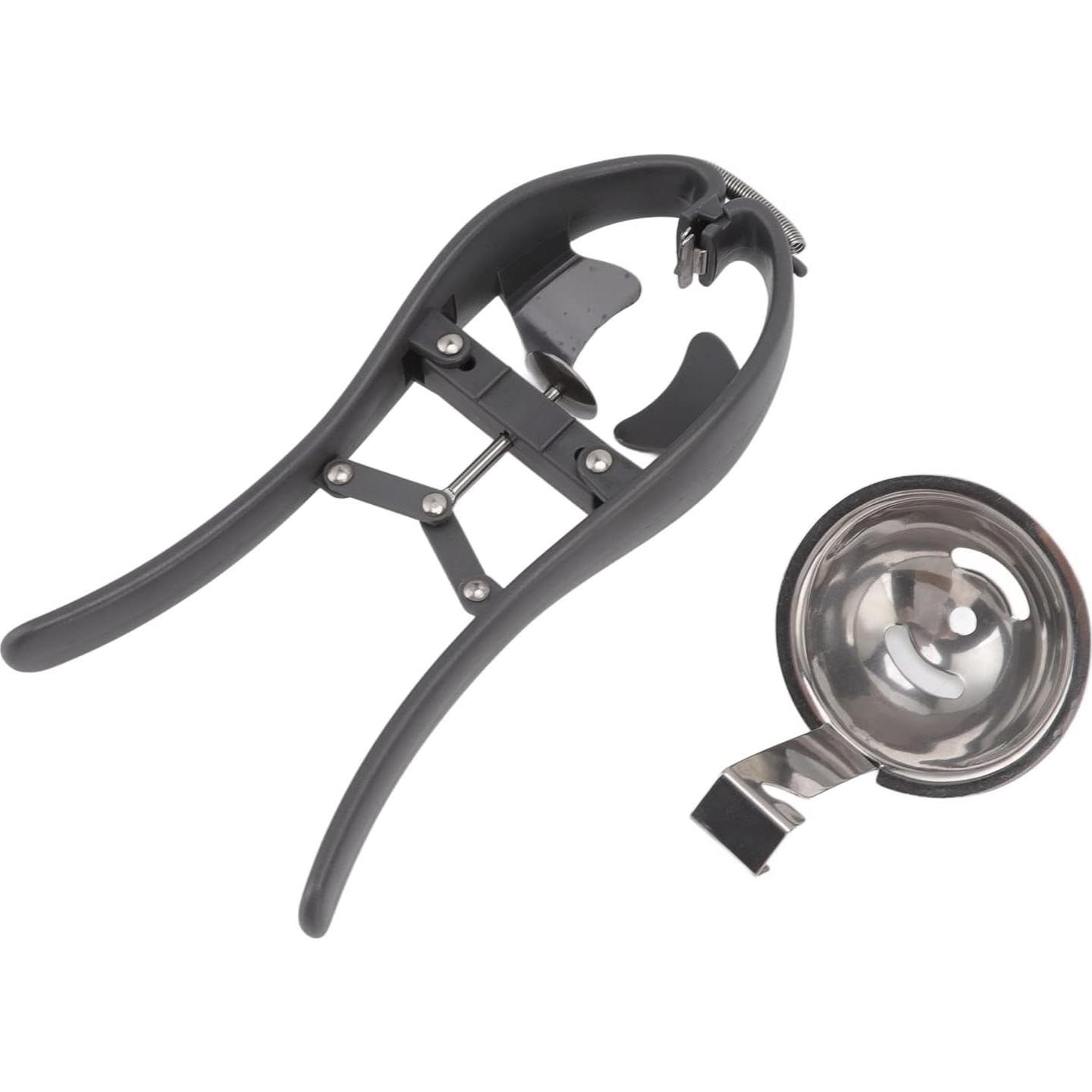 Stainless Steel Professional Egg Opener - Automatic Cracking Tool, Easy Eggshell Cutter, Hard & Soft-Boiled Eggs