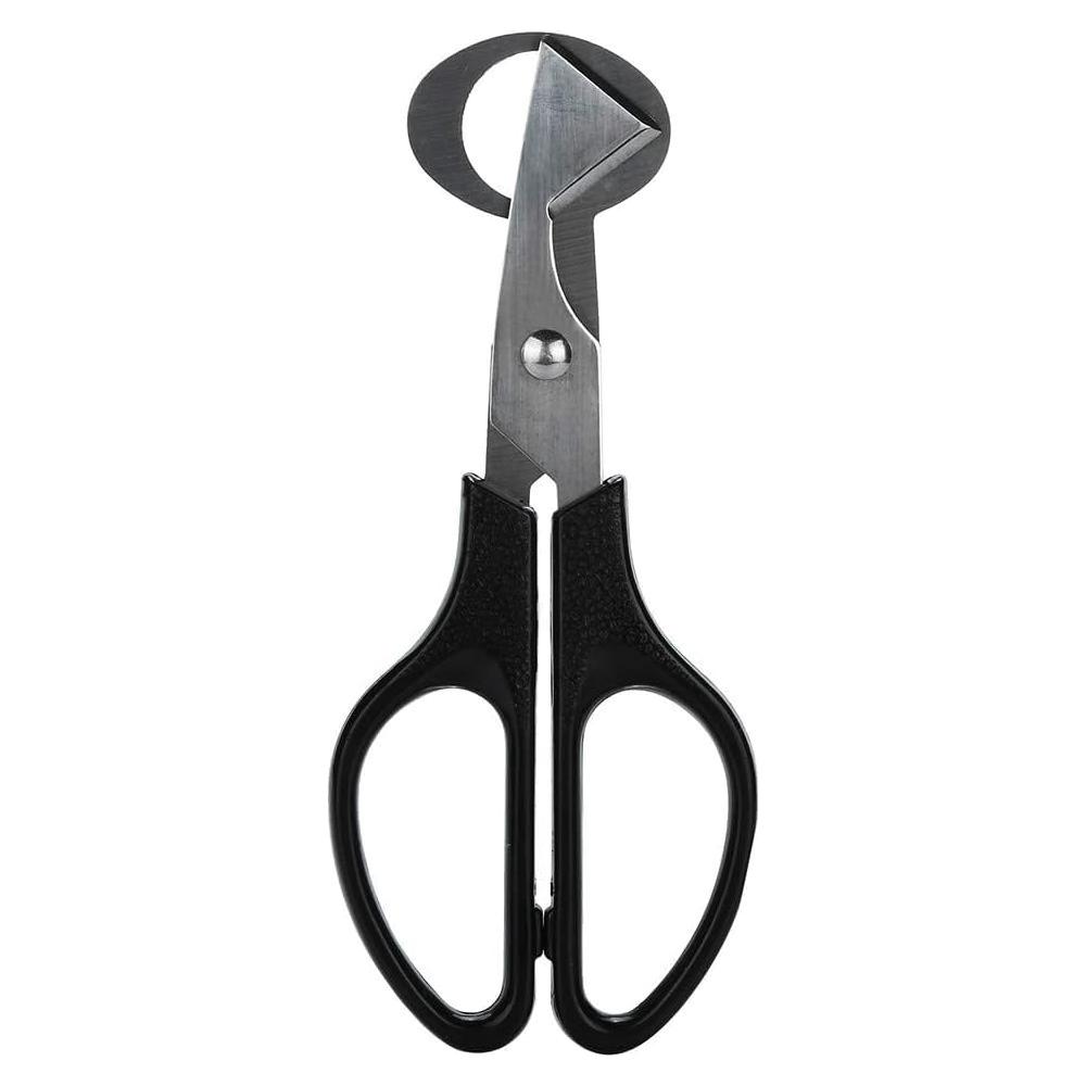 Cortador de Huevos de Codorniz Jowxsx Acero Inoxidable Negro