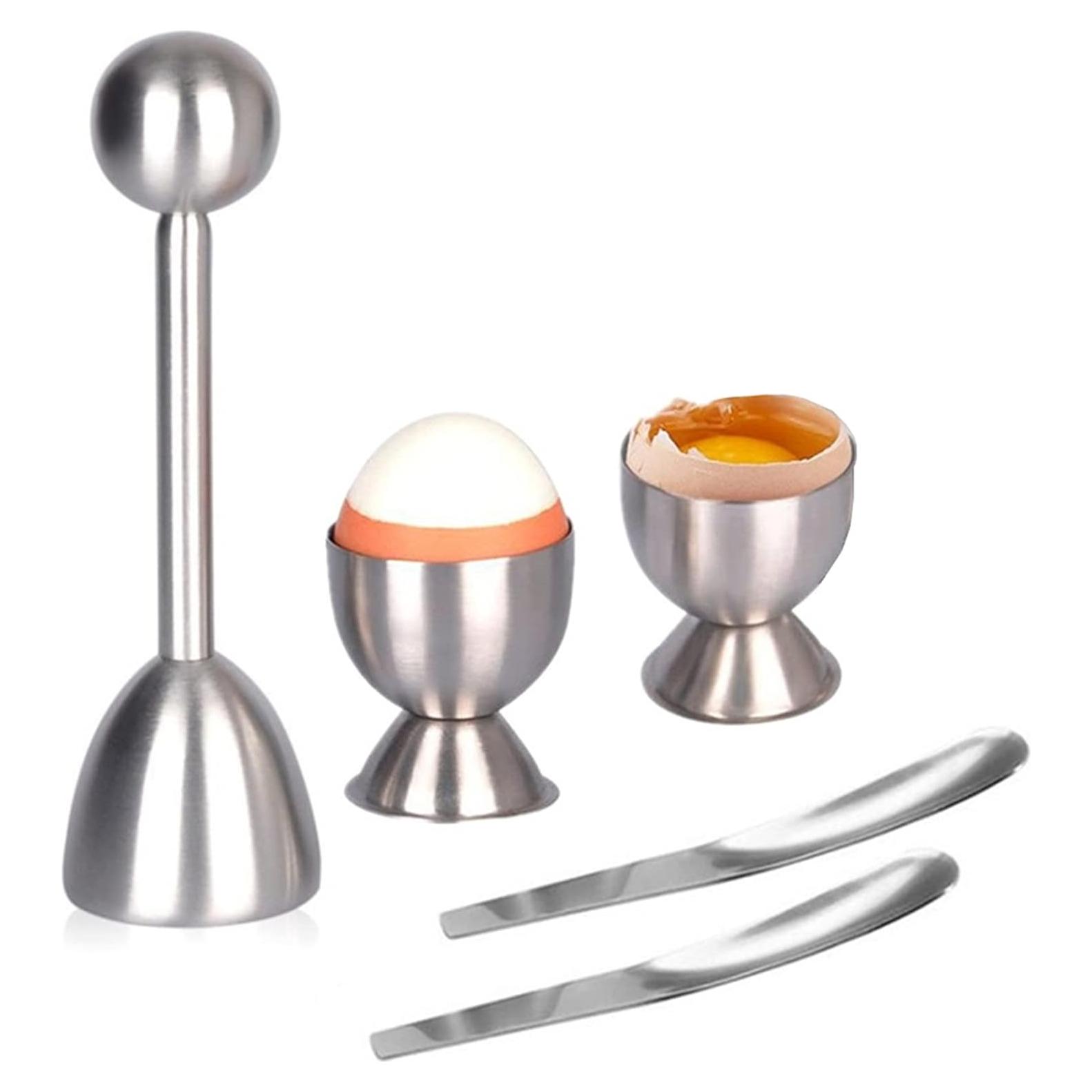 Juego de Cortador y Tapador de Huevos Hocai, 5 Piezas