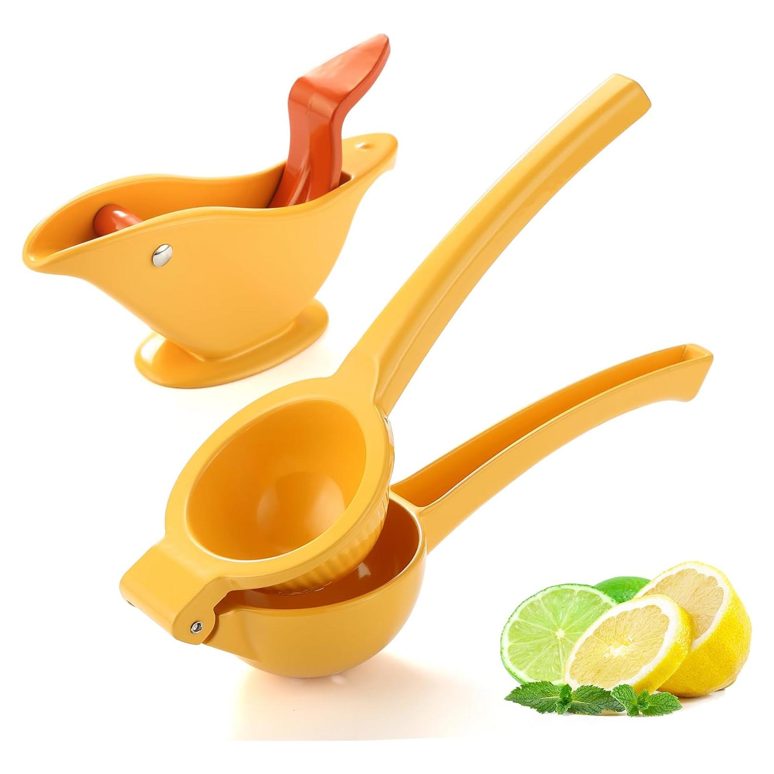 Exprimidor de Limón Manual Domonic Home Amarillo Ergonómico