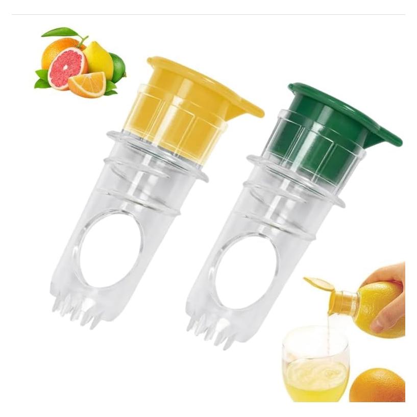 Exprimidor de Limón Manual FXJQOOR 40g Portátil con Filtro