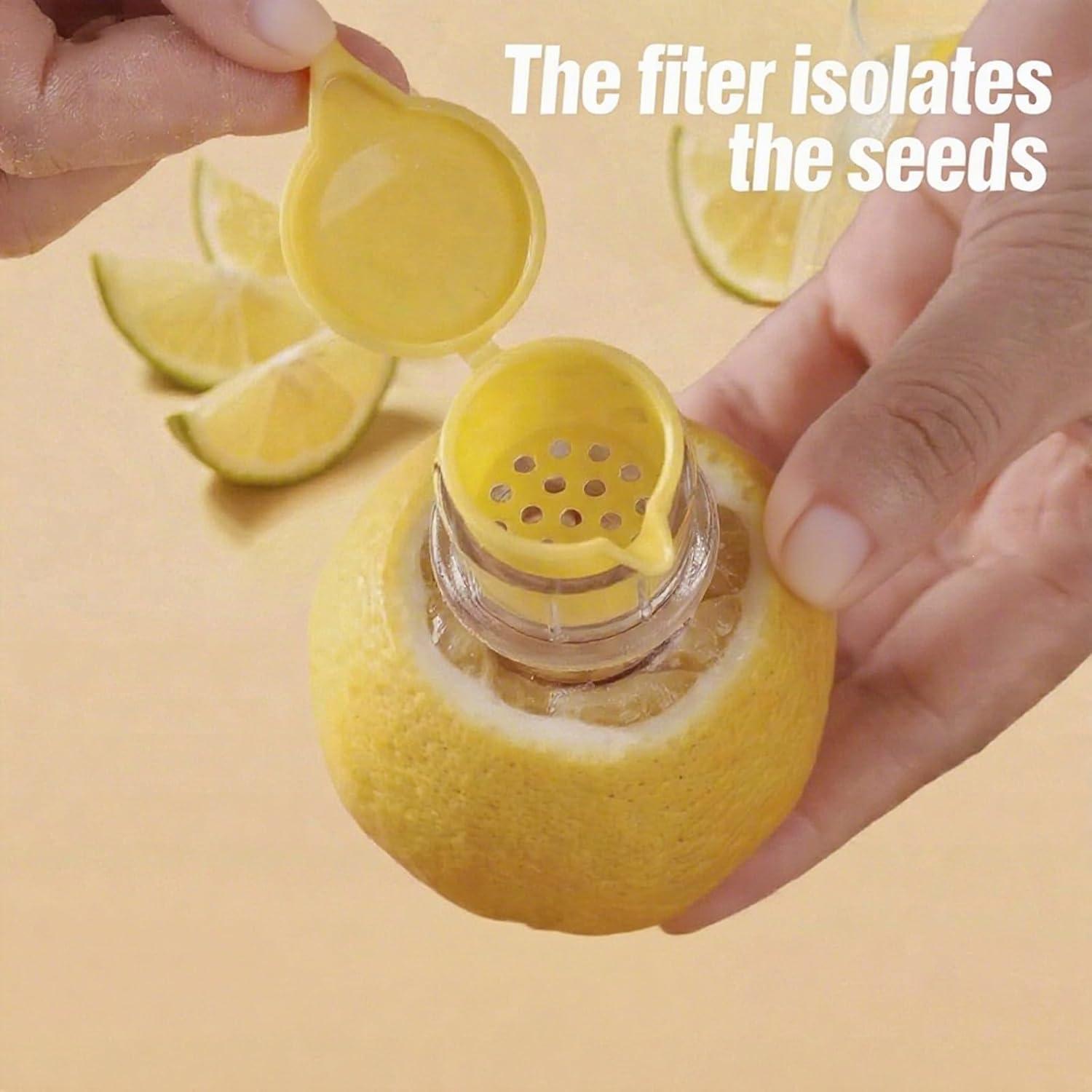 Exprimidor de Limón Manual Genérico LS - Portátil y Fácil de Limpiar