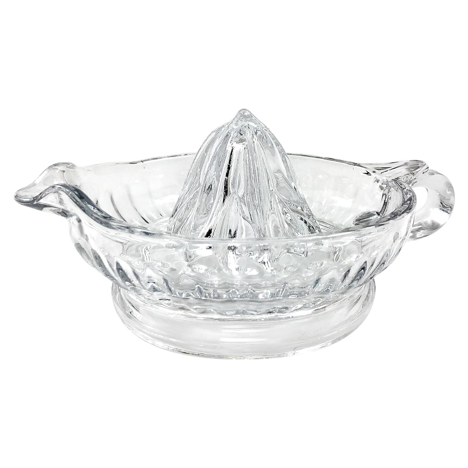 Exprimidor Manual de Vidrio TableCraft H223 15.24 cm Vintage