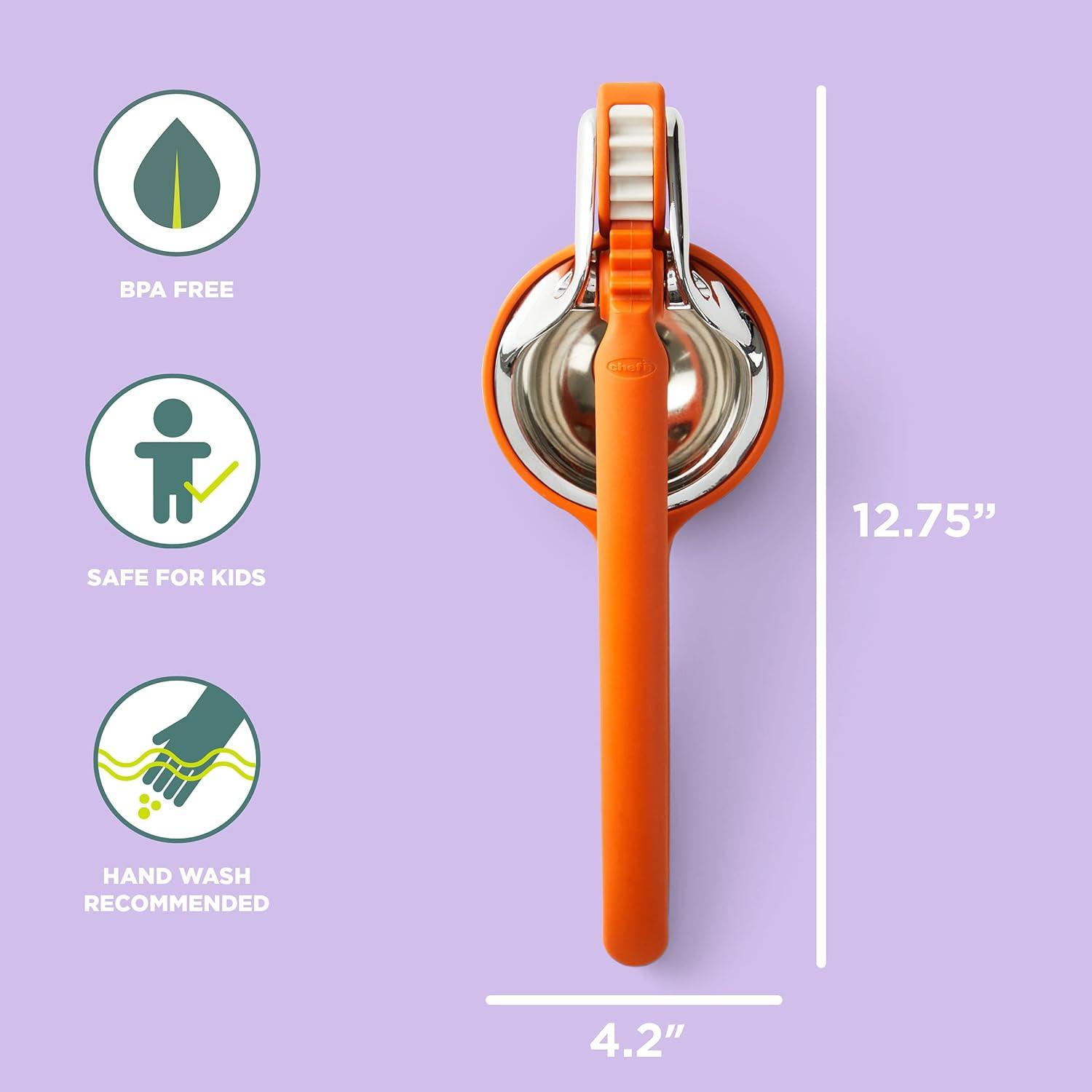 Exprimidor manual Chef'n Citrus 38 cm - Jugo de Naranja y Cítricos