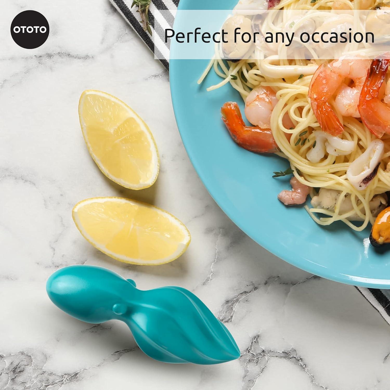 Exprimidor Manual de Limón OTOTO OCTO - Libre de BPA, Apto Lavavajillas