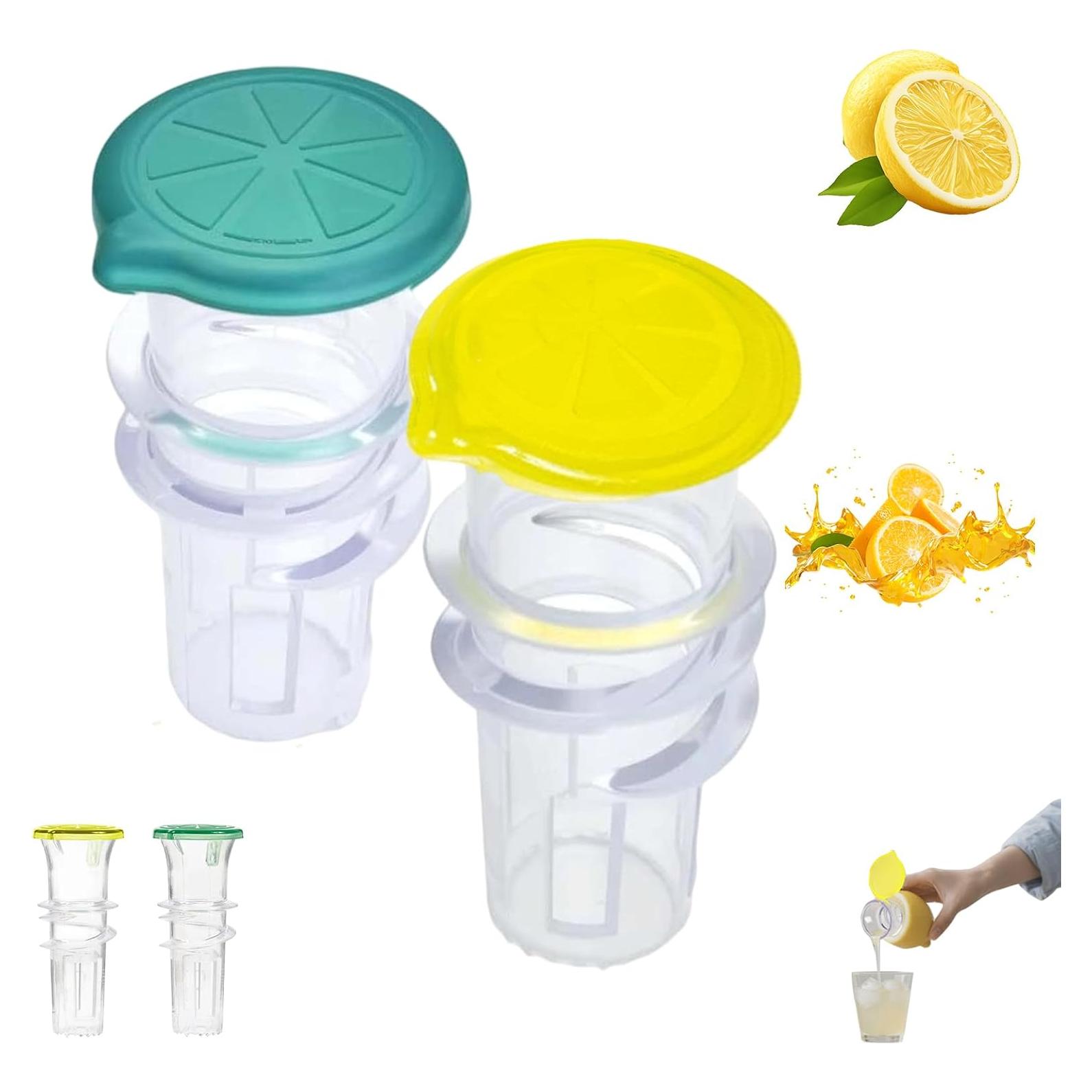 Exprimidor de Limón Manual Genérico Compacto 2 PZS Verde