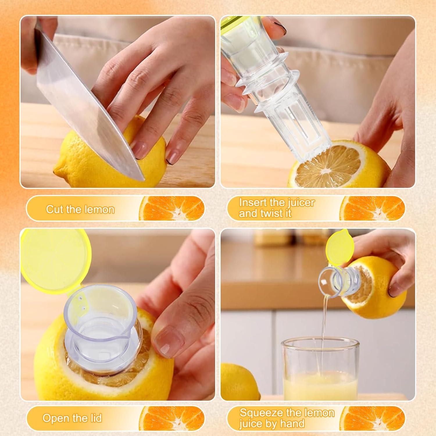 Exprimidor de Limón Manual Genérico Compacto 2 PZS Verde