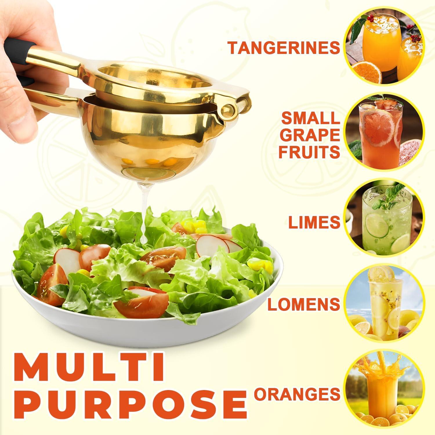 Exprimidor Manual de Limón SHIKORI Acero Inoxidable 304