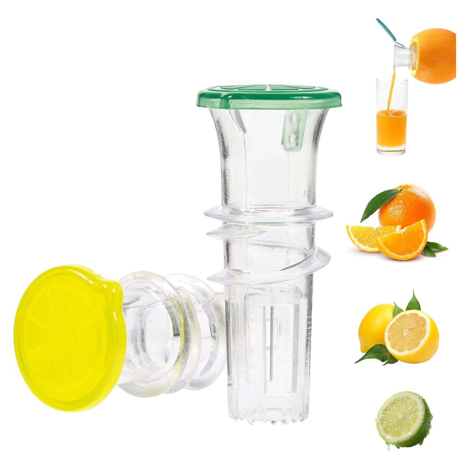 Exprimidor de Limón Manual Rexibuz Compacto 2 Unidades Verde Amarillo