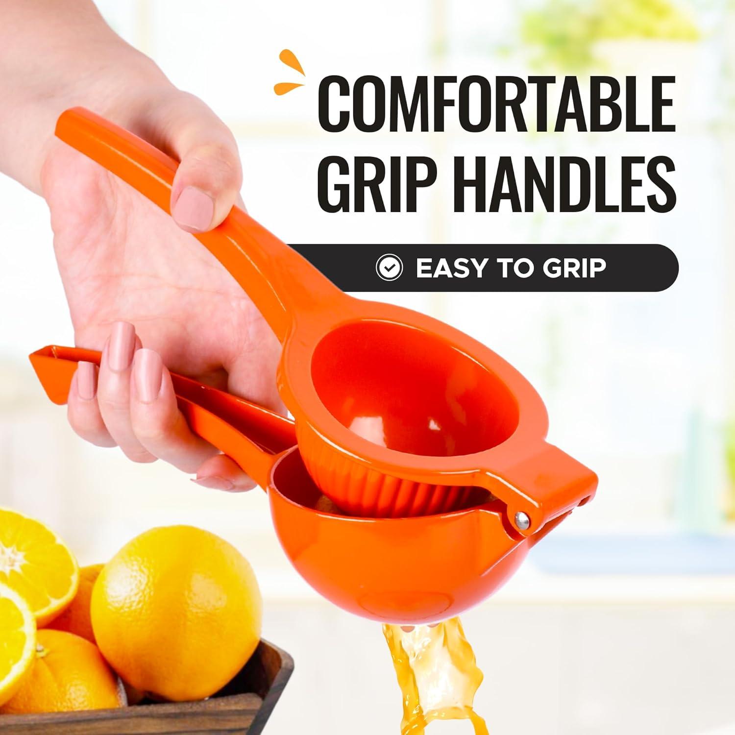 Exprimidor Manual de Cítricos Zulay Kitchen Naranja 0.5L