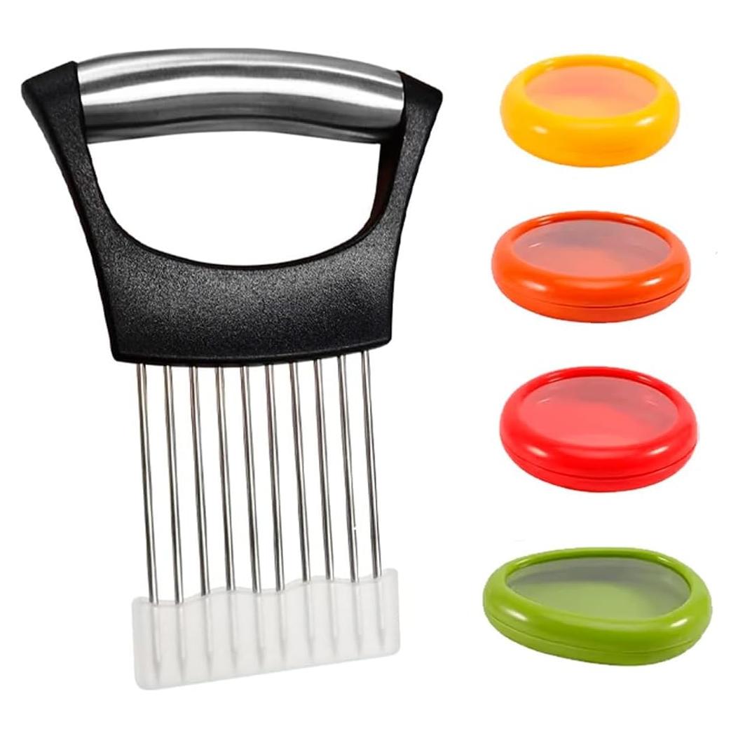 Juego de 4 Contenedores Reutilizables para Aguacate y Cebolla - Continental Star