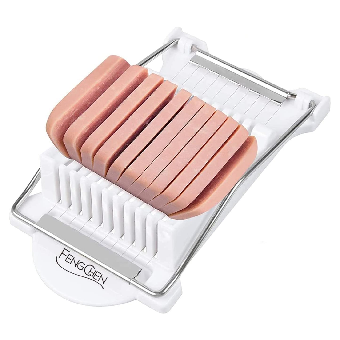 Cortador de huevos y carne FENGCHEN con 10 alambres de acero inoxidable