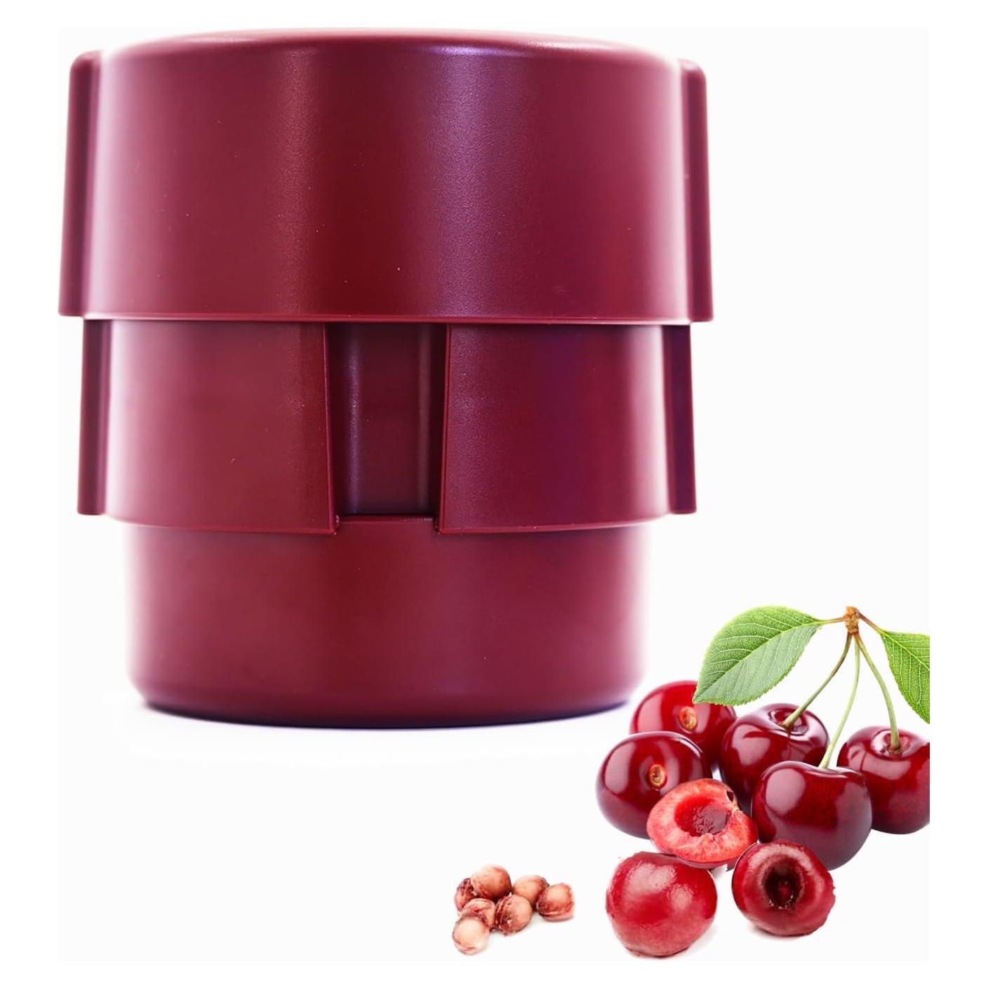 Quita Huesos de Cereza Jux Yagom - 6 Cerezas a la Vez, Rojo