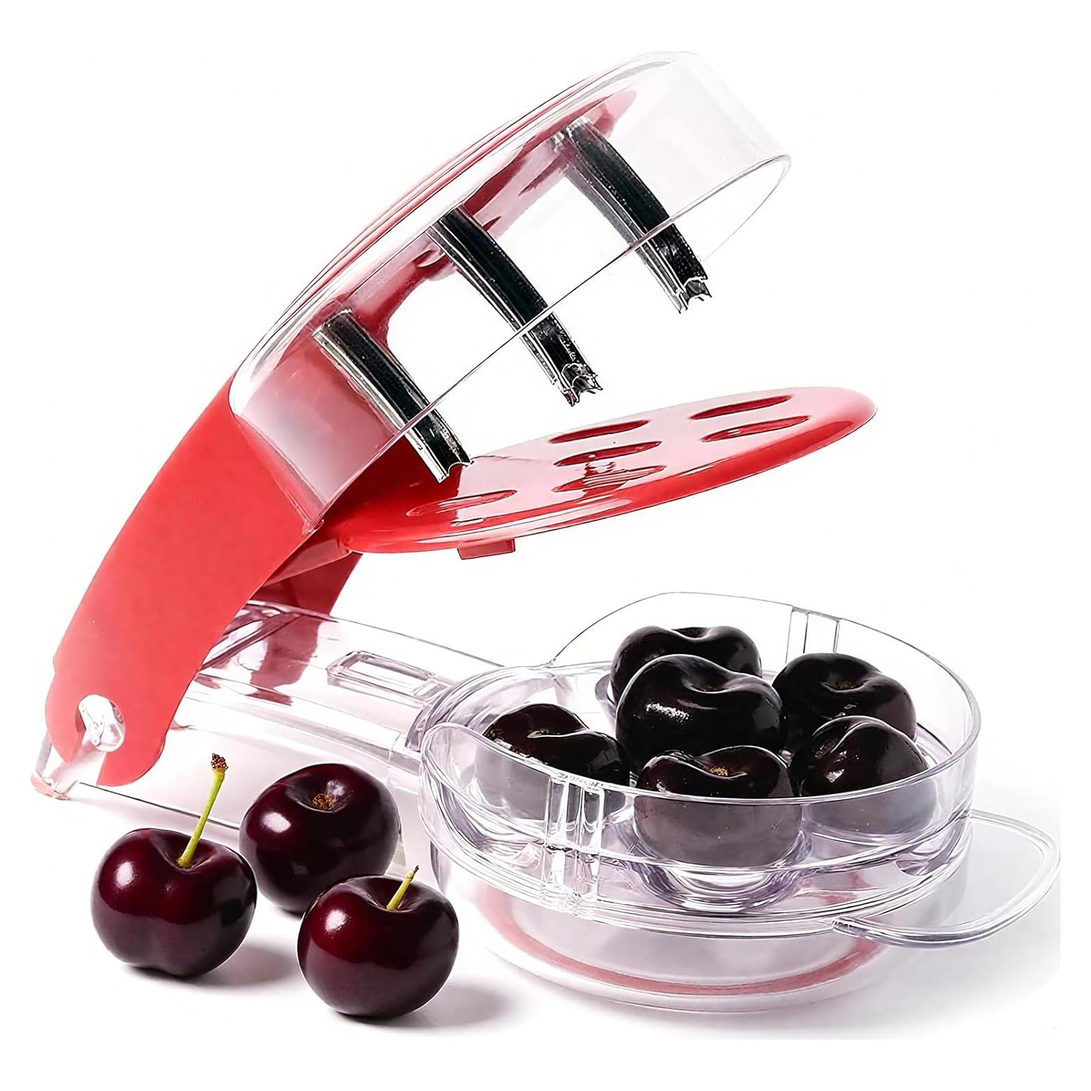 Quita Huesos de Cereza JORMEY 6 Agujeros Acero Inoxidable