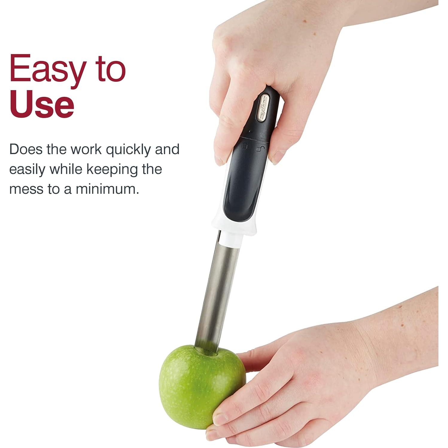 Descorazonador de Manzanas Zyliss Easy Twist Acero Inoxidable
