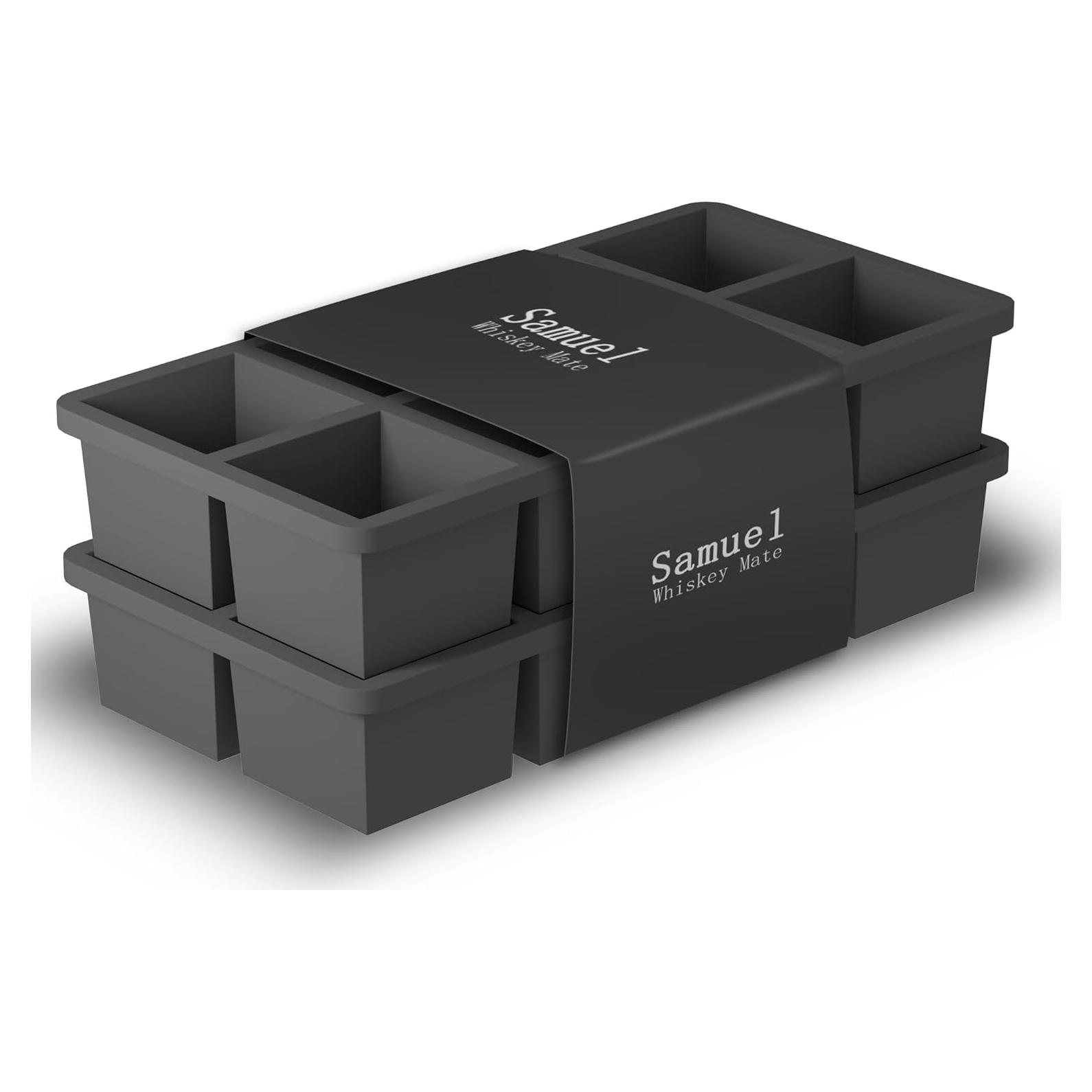 Bandeja de Hielo de Silicona Samuelworld 2-Pack 8 Cavidades