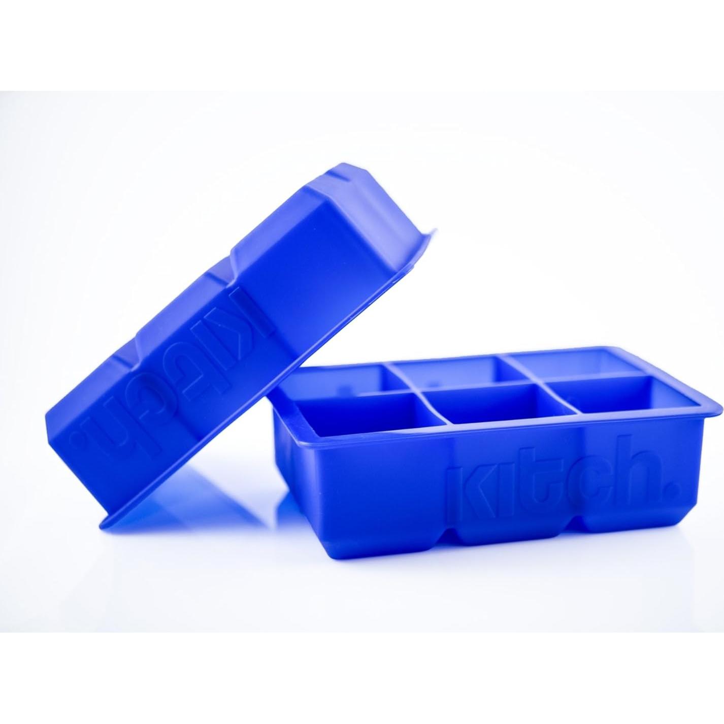 Bandeja de Hielo de Silicona Kitch - 2 Piezas, Cubos 5.08 cm