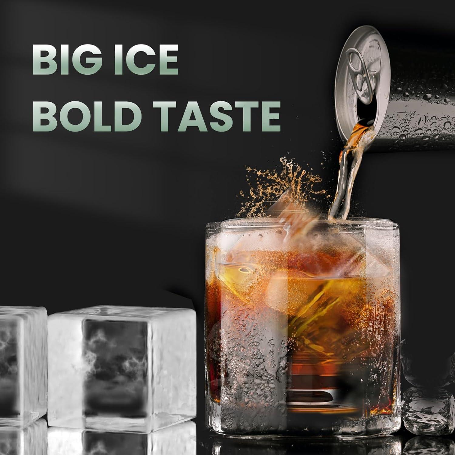 Bandeja de Hielo de Silicona wxhaoa 2 Piezas 5 cm Cuadrada