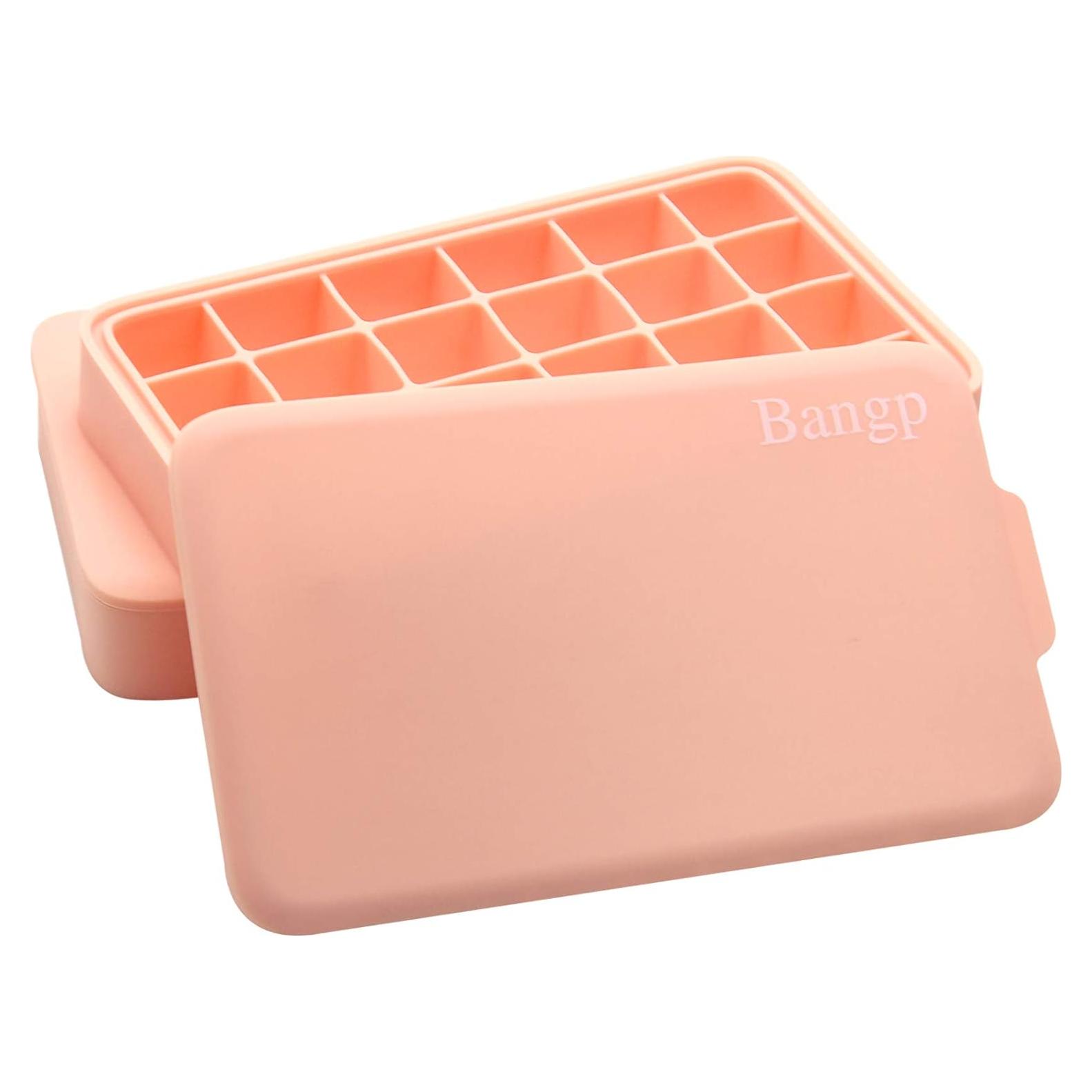 Bandejas de Hielo Silicona Bangp 2 Piezas Apilables 24 Cubos